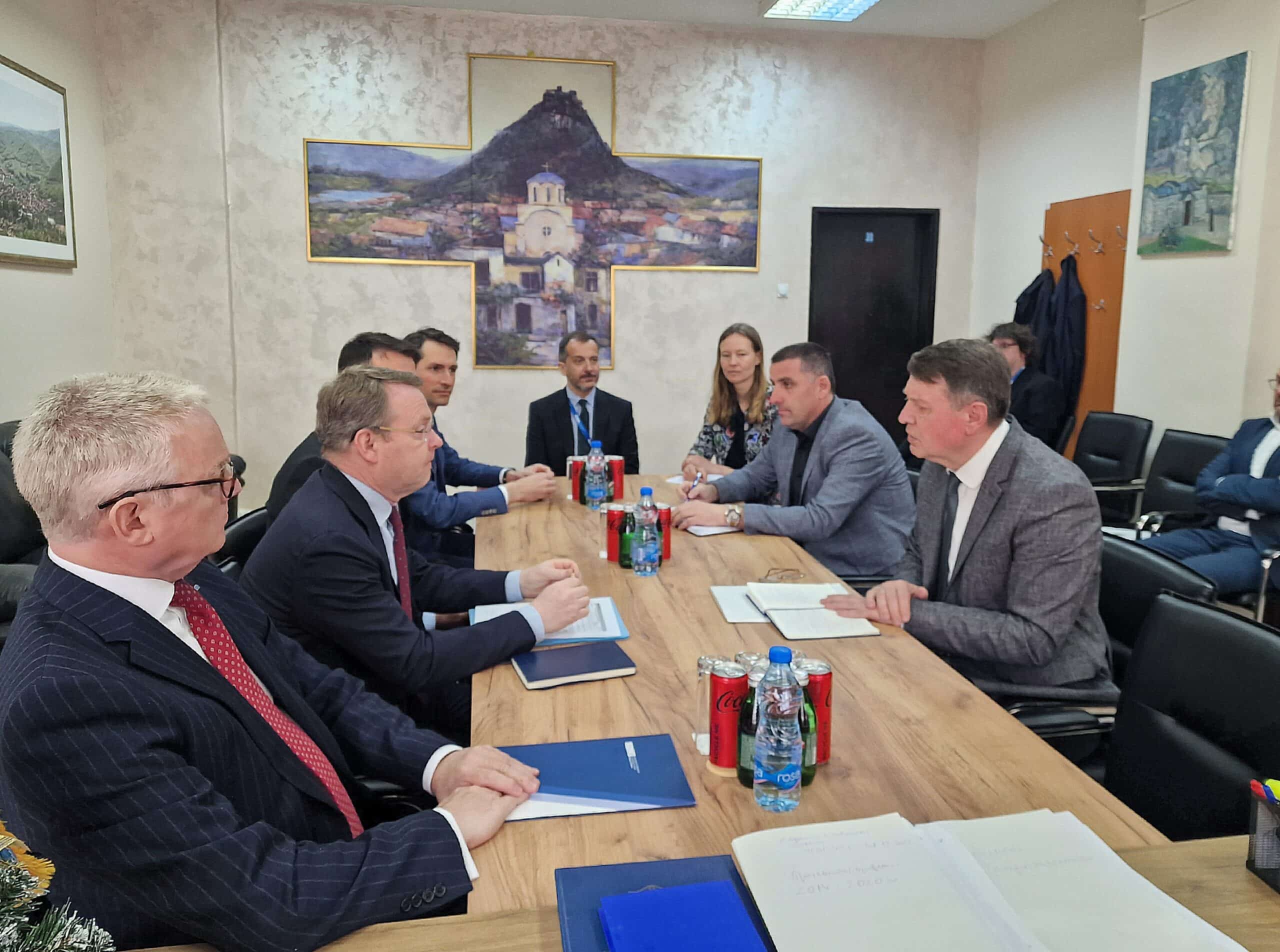 Delegacioni i OSBE-së vizitoi komunën e Zveçanit