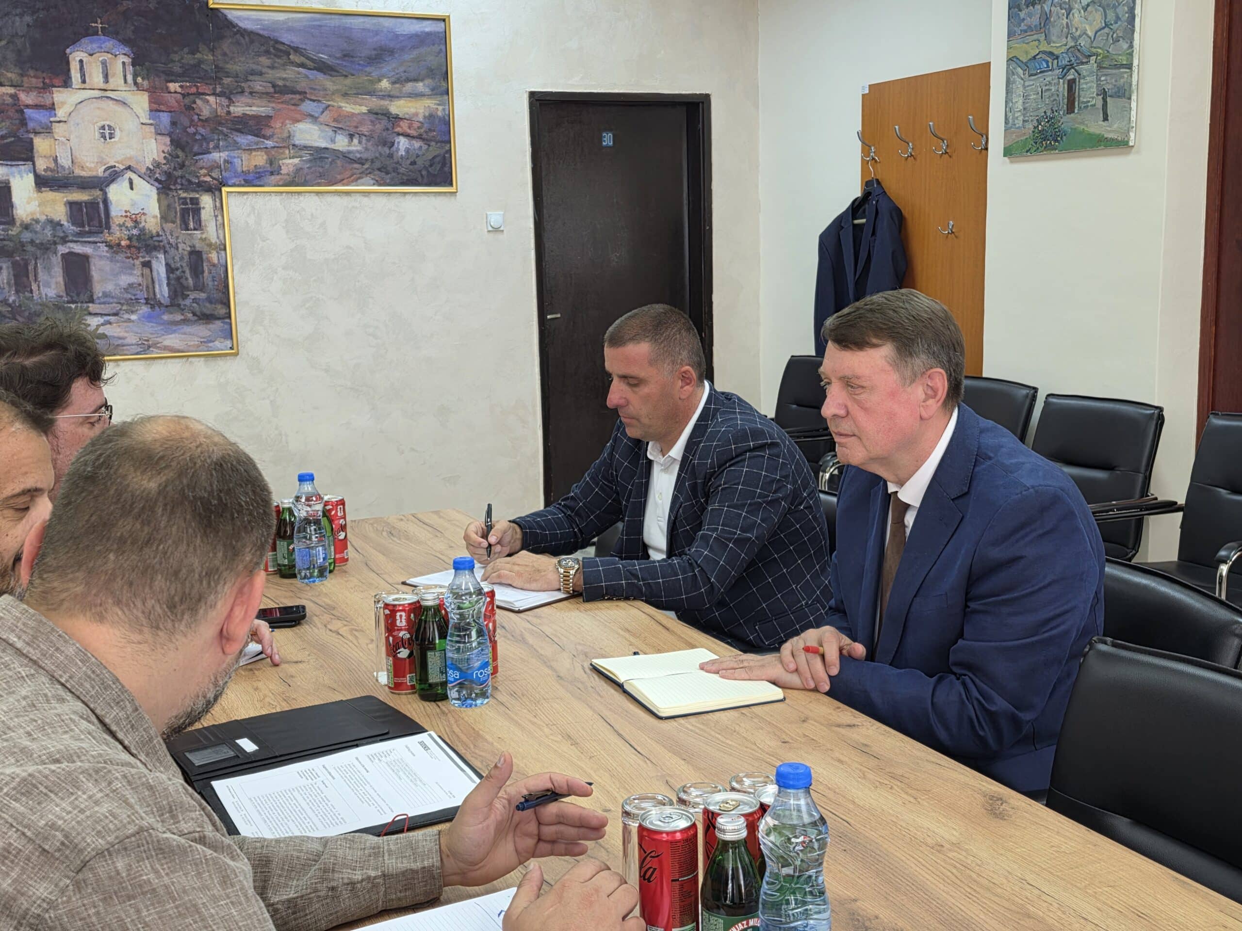 U Opštini Zvečan održan sastanak sa delegacijom OEBS-a