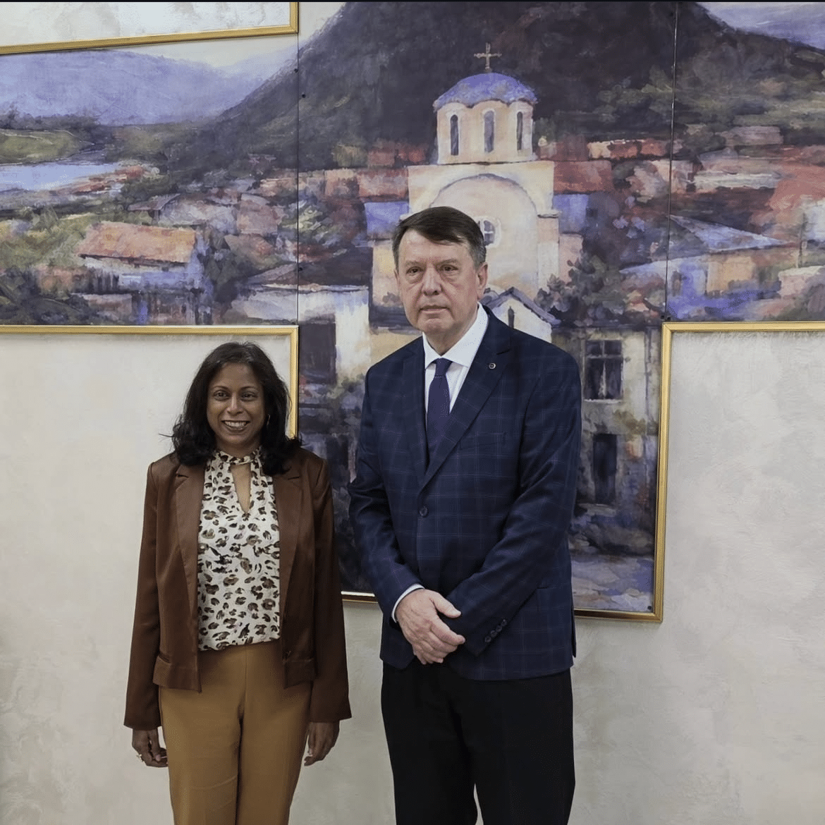 E ngarkuara me Punë e Shteteve të Bashkuara të Amerikës në Kosovë, Ana Pratipati, vizitoi Komunën e Zveçanit
